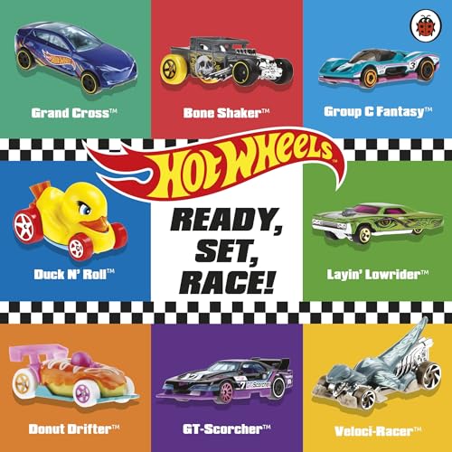 Ladybird Hot Wheels Ready, Set, Race!. (Board Book)
