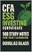 CFA ESG Investing Certifica...