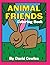 Animal Friends Coloring Book for kids! 25 animals to color. by David Cowles