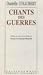 Chants des guerres
