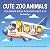 Cute Zoo Animals Coloring B...