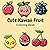 Cute Kawaii Fruit Coloring ...