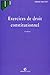 Exercices de droit constitutionnel (U. Droit) (French Edition)