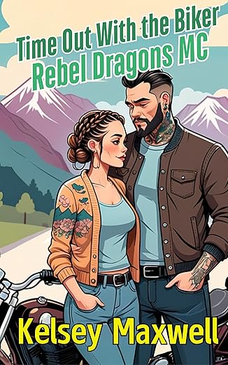 Time Out With The Biker: An Age Gap, Father's Best Friend, Snowed-in MC Cozy Romance (Rebel Dragons Motorcycle Club Book 1)