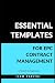 Essential Templates for EPC...