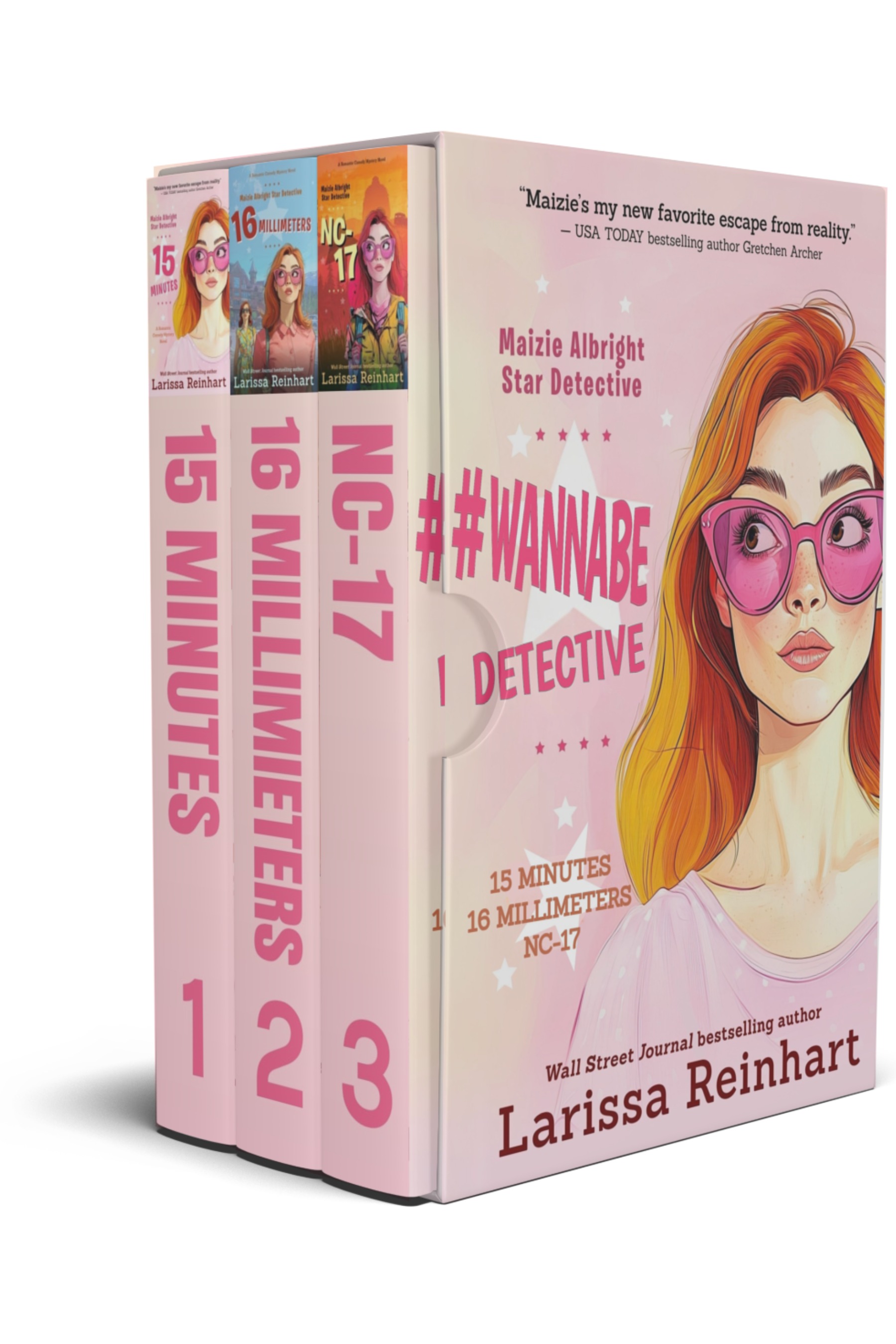 #WannabeDetective: Maizie Albright Star Detective Books 1-3 (Maizie Albright Star Detective #1-3)