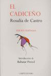 Portada de El cadiceño, de Rosalía de Castro