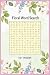 Floral Word Search Puzzle Book by Mandy Gill