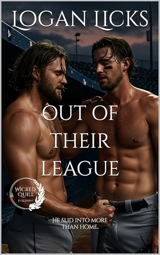 Out of Their League: A Steamy MM Baseball Romance (Sizzling Heat)