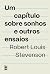 Um capítulo sobre sonhos e outros ensaios (Errar melhor) by Robert Louis Stevenson
