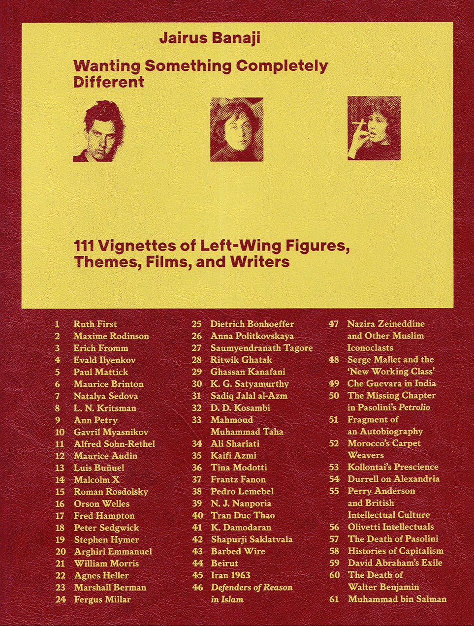 Wanting Something Completely Different - 111 Vignettes of Left-Wing Figures, Themes and Writers