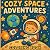 Cozy Space Adventures Kids Coloring Book by Kitty C.