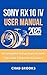 Sony RX10 IV User Manual 20...