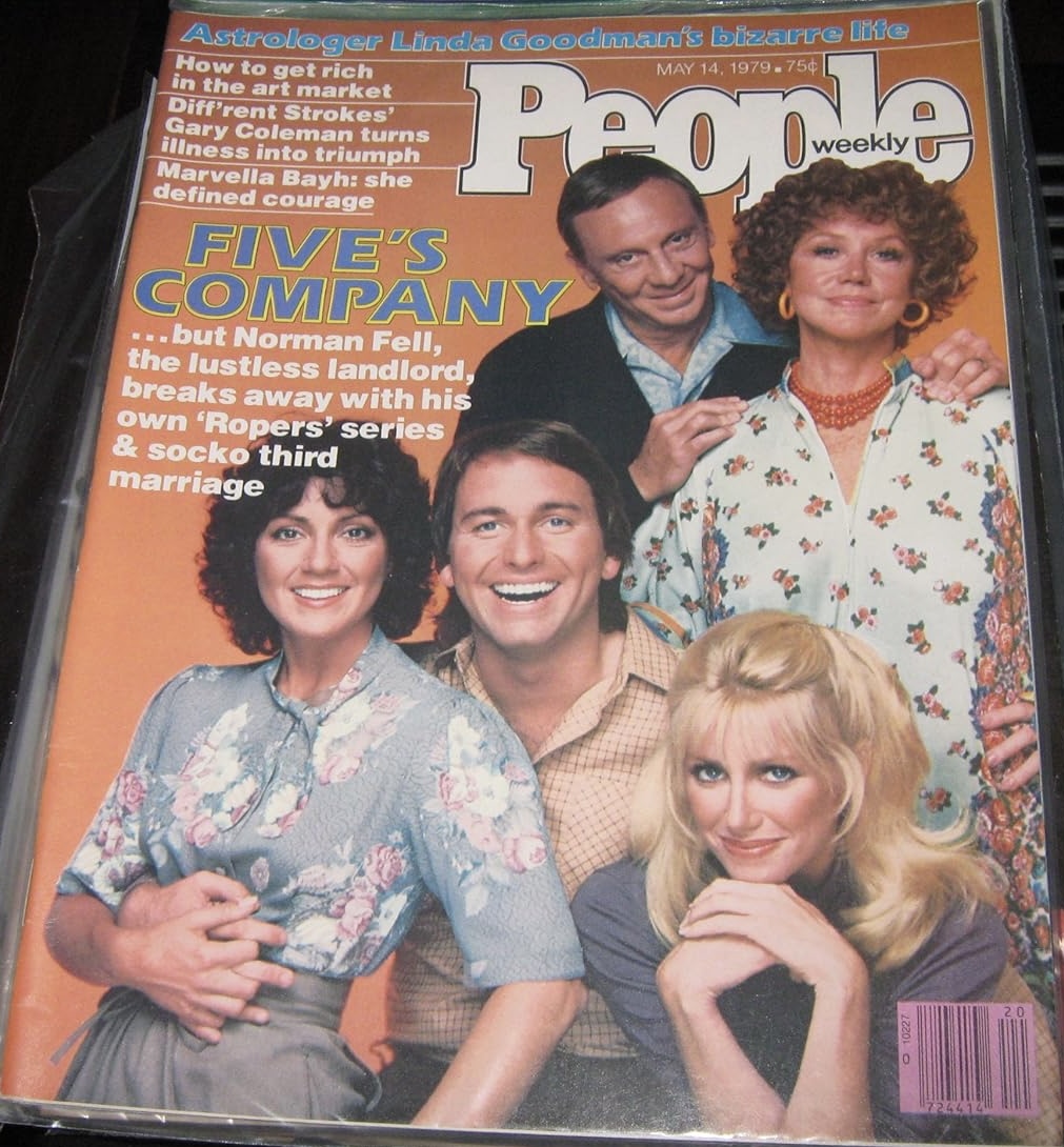 People Weekly Magazine May 14, 1979 (Five's Company, 'Ropers', Norman Fell, Suzanne Somers, John Ritter, Joyce DeWitt, Gary Coleman, Marvella Bayh)