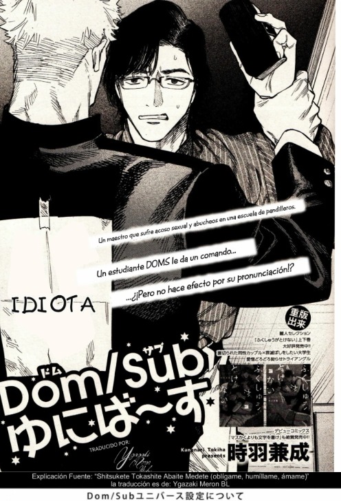 Dom/Sub Universe (one shot)