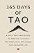365 Days of Tao: A Daily One-Page Guide to the Tao Te Ching for Simplicity, Stillness, and a Calmer Life (The Everyday 365 Books)