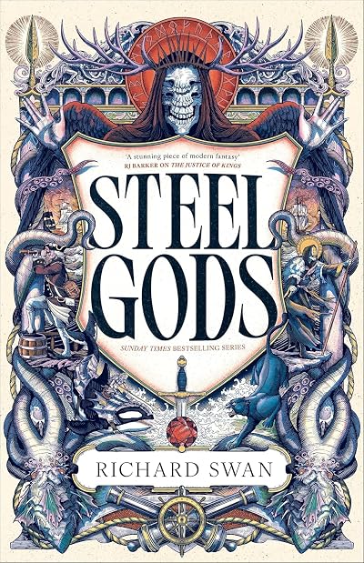 Portada de Steel Gods, de Richard Swan
