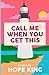 Call Me When You Get This