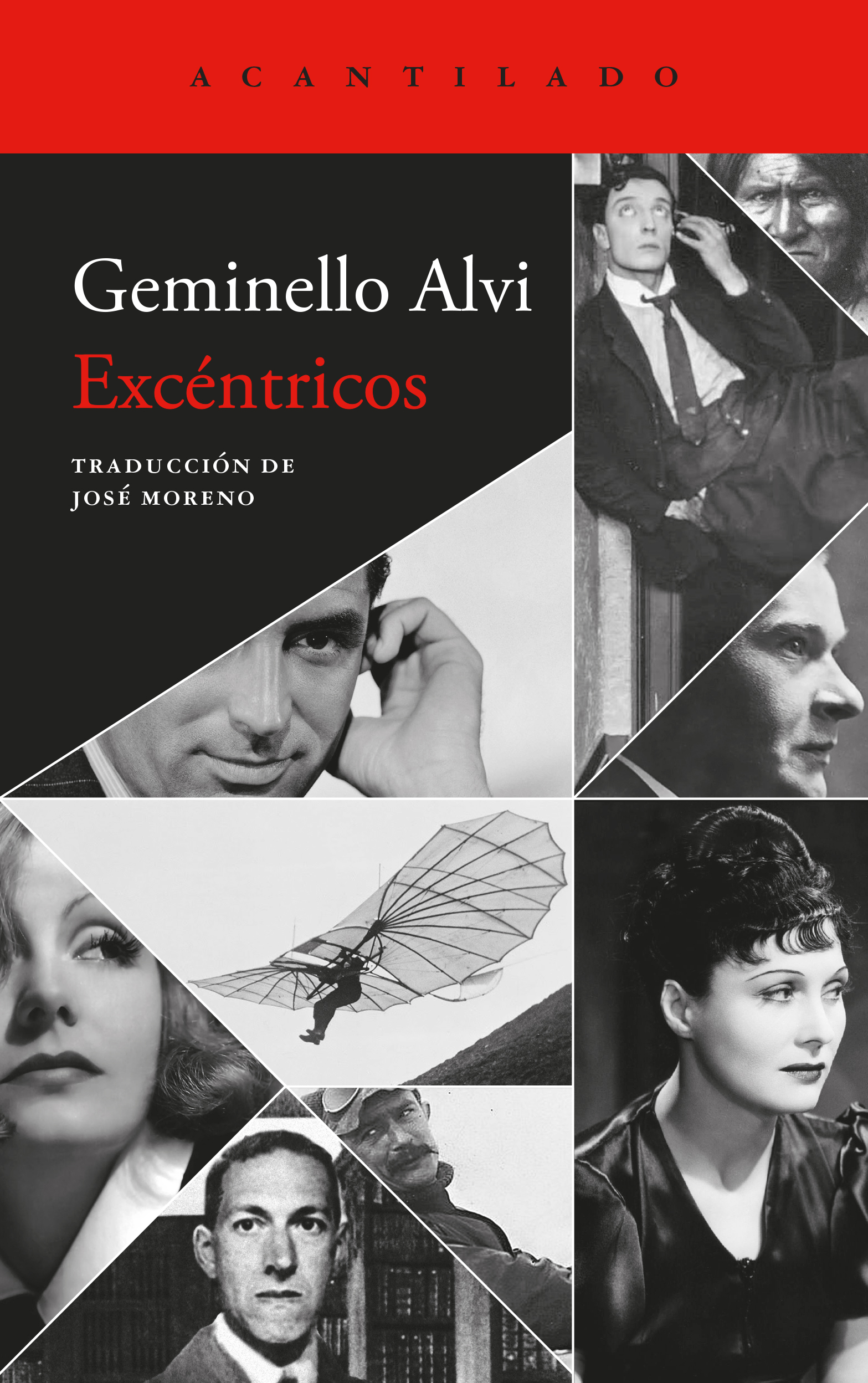 Portada de Excéntricos, de Geminello Alvi