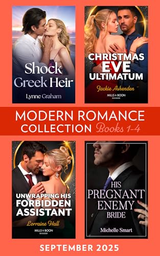 Modern Romance September 2025 Books 1-4: A spicy billionaire romance collection! Perfect for fans of shock heirs and red-hot Christmas love stories in 2025! (Kindle Edition)
