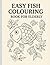 easy fish coloring book for...