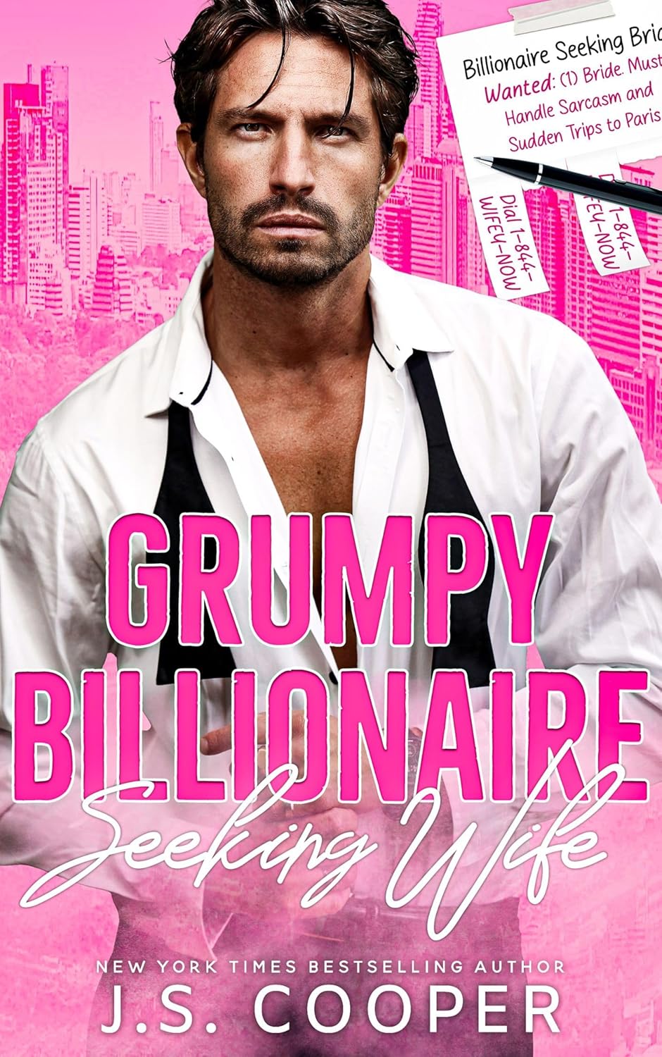 Grumpy Billionaire Seeking Wife (Billionaires Seeking Wives Club, #1)