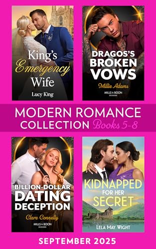 Modern Romance September 2025 Books 5-8: 4 spicy marriage of convenience billionaire romances! Perfect for fans of accidental pregnancies in 2025! (Kindle Edition)