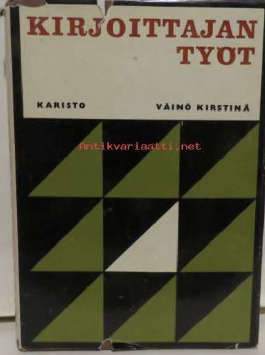 Kirjoittajan työt