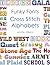 Funky Fonts Cross Stitch Alphabet Pattern Book by Jennifer      Williams