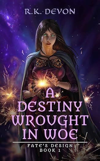 A Destiny Wrought in Woe: A Slow-Burn Epic Fantasy Romance (Fate's Design Book 1)