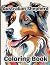 Australian Shepherd Coloring Book for Adults by Ivy Reed