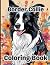 Border Collie Coloring Book for Adults by Ivy Reed