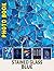Stained Glass Blue Photo Book