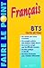 Français BTS : Toutes sections