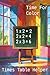 Time For Color: Times Table...