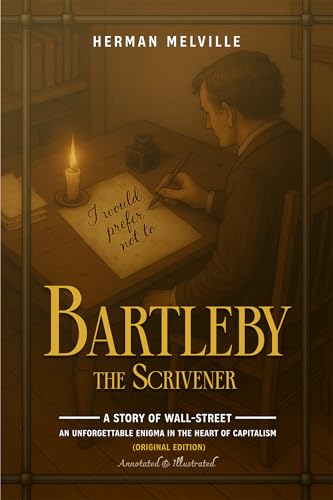 Bartleby, The Scrivener: A Story of Wall-Street: An Unforgettable Enigma in the Heart of Capitalism (Original Edition) - Annotated and Illustrated