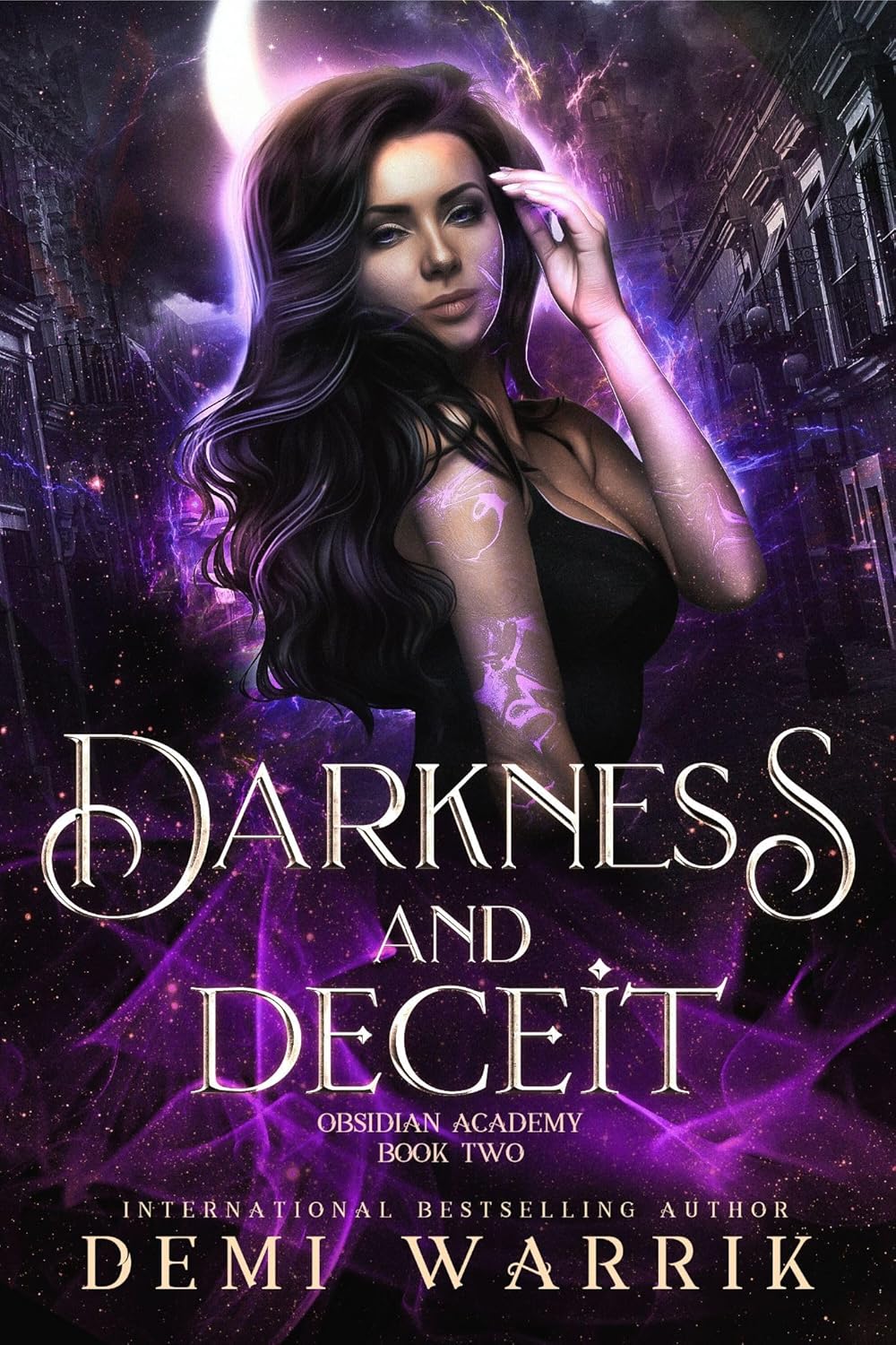 Darkness and Deceit (Obsidian Academy #2)