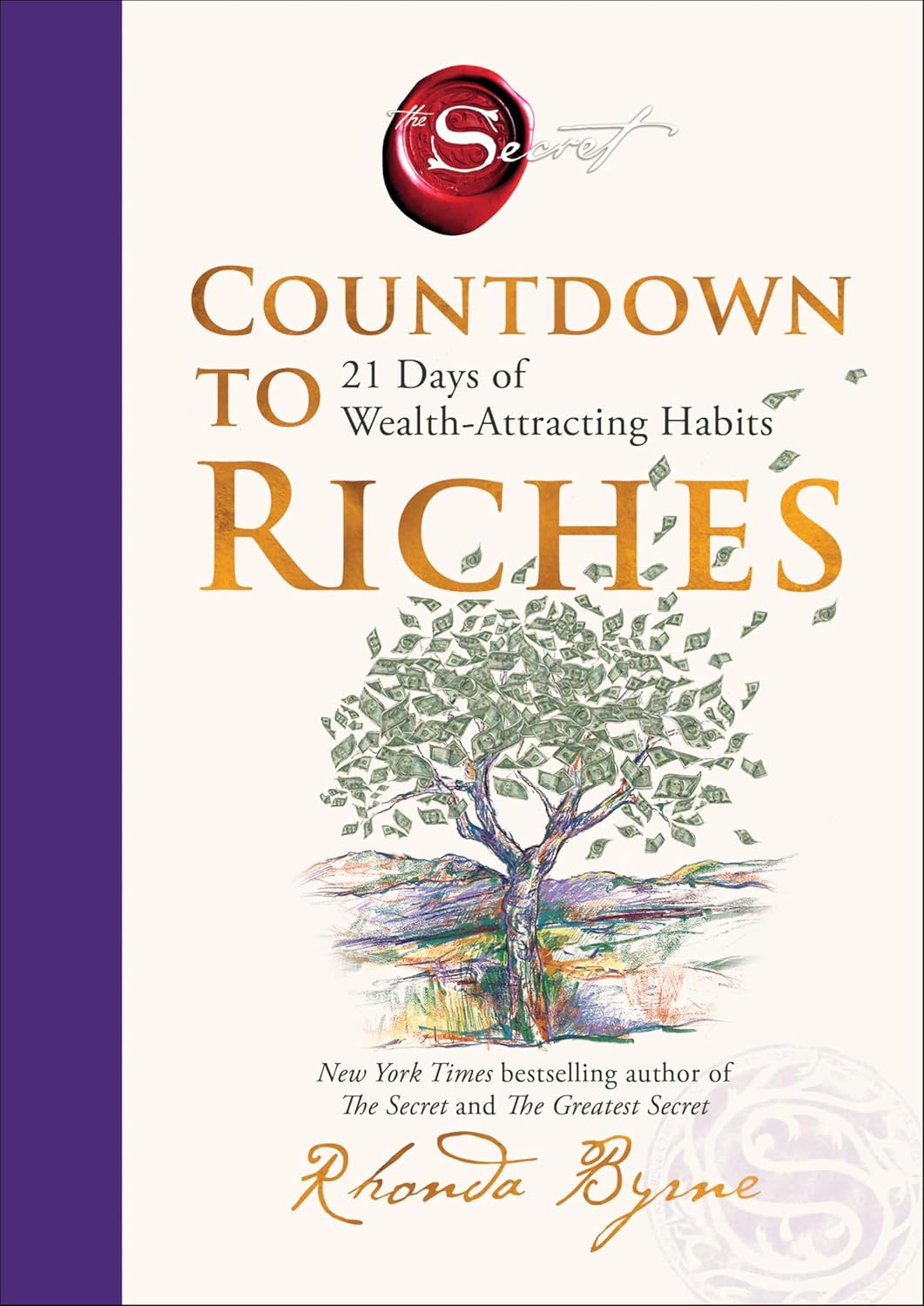 Book cover: Countdown to Riches: 21 Days of Wealth-Attracting Habits by Rhonda Byrne