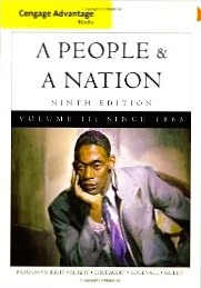 A People and a Nation: A History of the United States, Volume II: Since 1865
