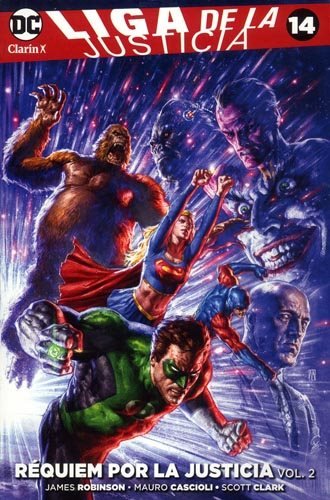 Liga de la Justicia 14: Réquiem por la justicia, vol. 2 (Coleccionable Clarín Justice League, #14)