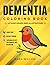 Dementia Coloring Book Bird...