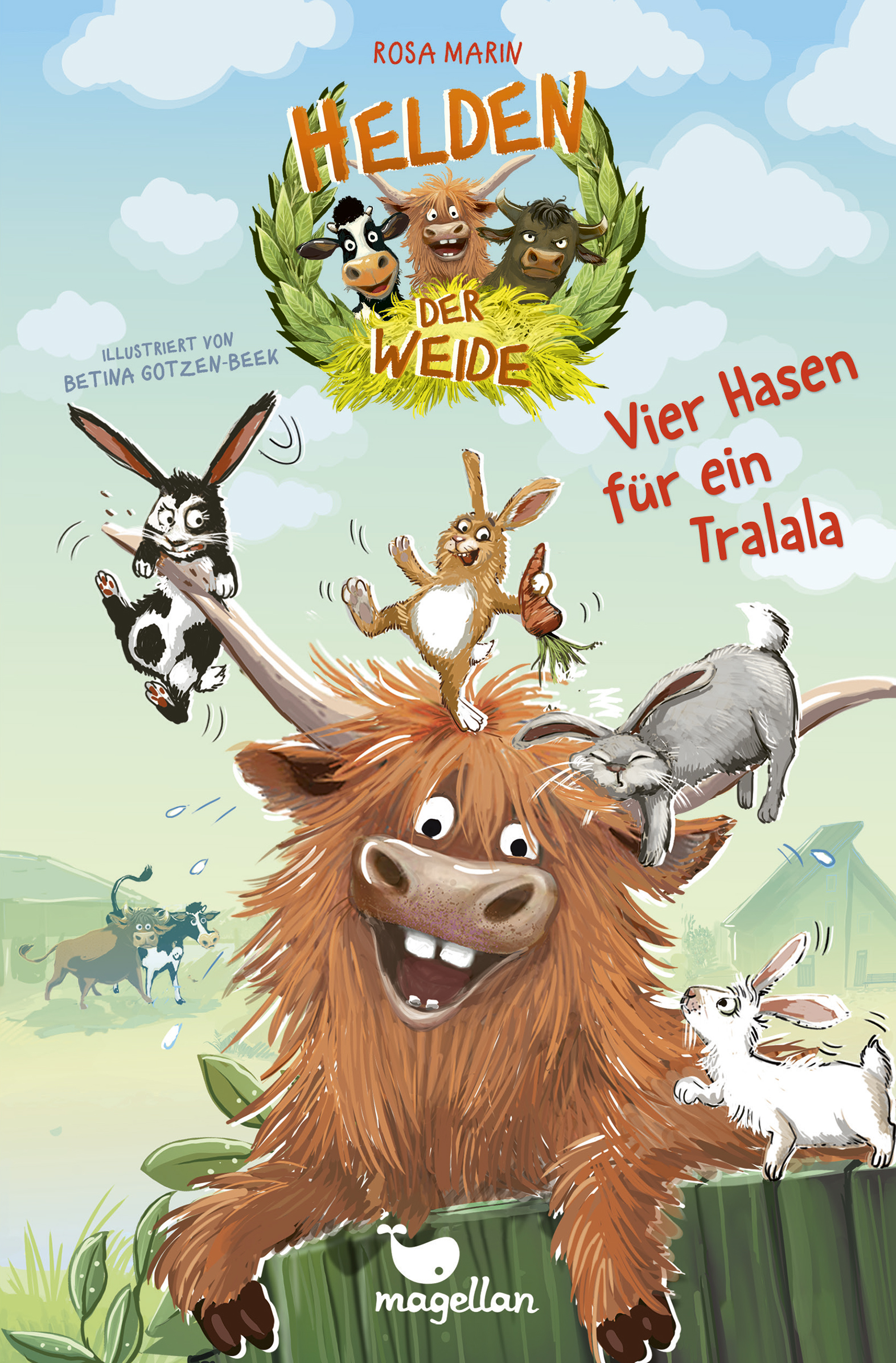 Vier Hasen für ein Tralala (Helden der Weide, #3)