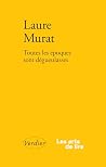 Book cover for Toutes les époques sont dégueulasses (French Edition)