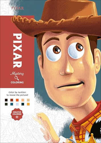 Disney Mystery Coloring: Pixar: A Color by Number Book (Paperback)