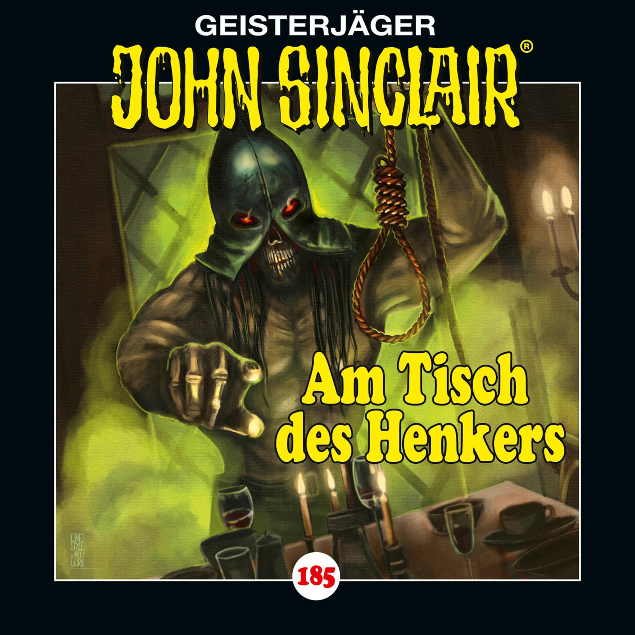 Am Tisch des Henkers: John Sinclair, Folge 185 (Audible Audio)