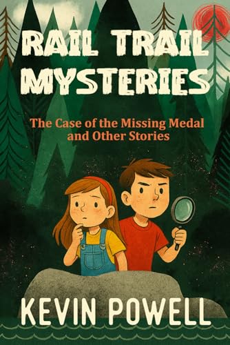 The Rail Trail | Mysteries mystery chapter book for kids | Detective books for 6 to 10 year olds | 1st to 5th grade chapter book series | Early reader ... Case of the Missing Medal and other stories (Paperback)