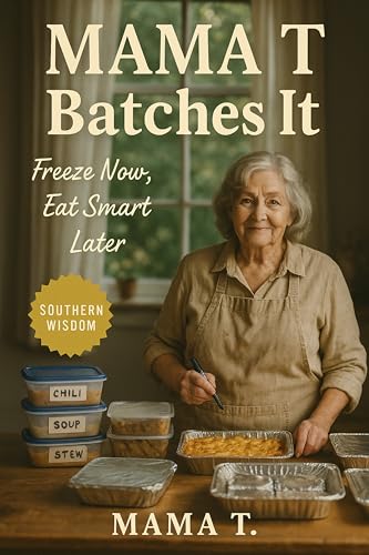 Mama T Batches It: Freeze Now, Eat Smart Later : Bulk cooking that doesn’t need a label maker or a food blog. (Mama T's Old-World Wisdom Book 9)
