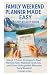Family Weekend Planner Made...