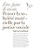 Etre, faire et avoir: Pense...