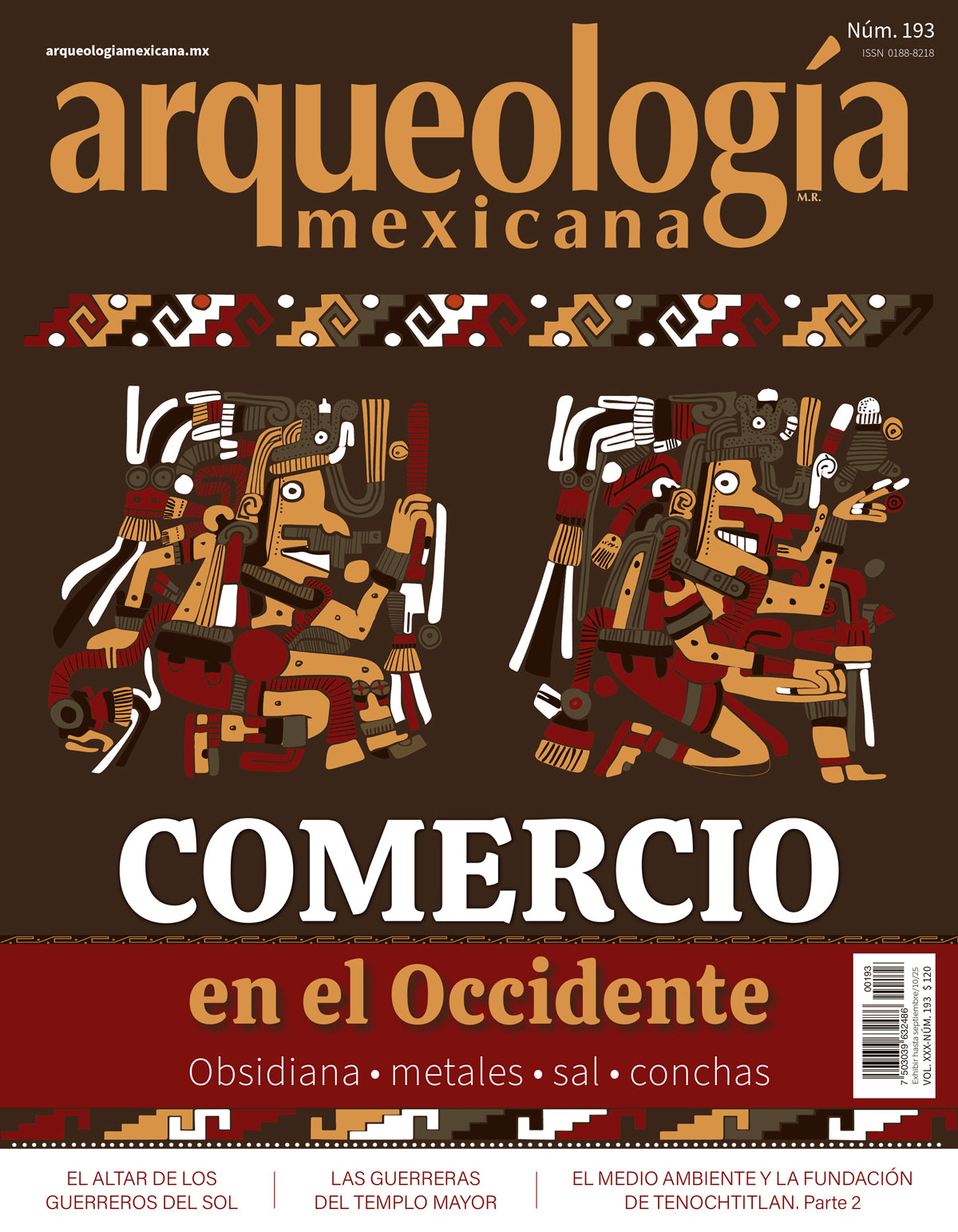 Comercio en el Occidente (Arqueología Mexicana, julio-agosto 2025, Volumen XXX, n. 193)